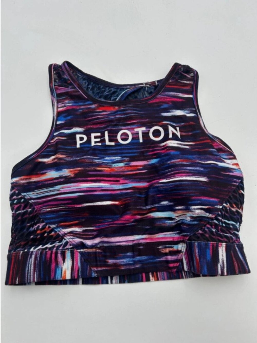 NWT Peloton Melody High Neck Womens Sports Bra Size Sm Mulitcolor FREE SHIP